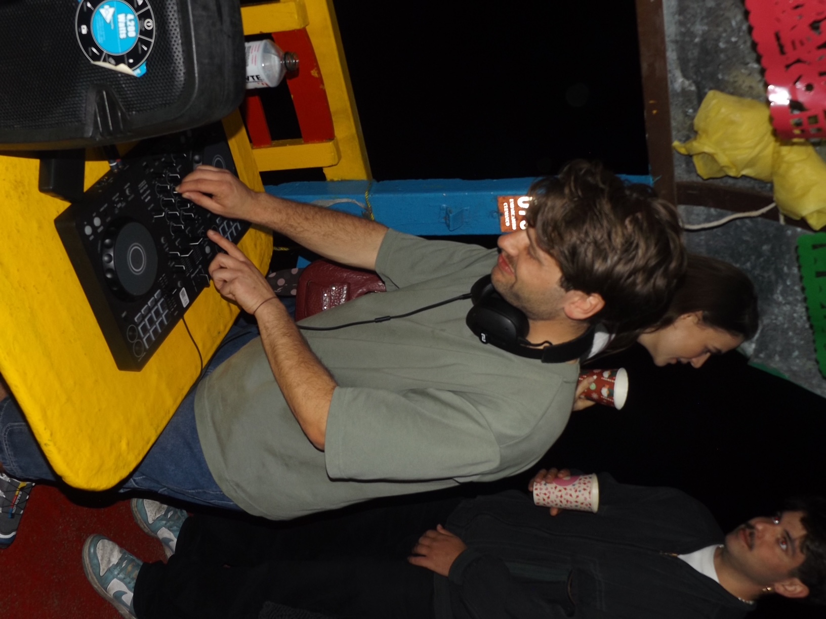 Uri DJing